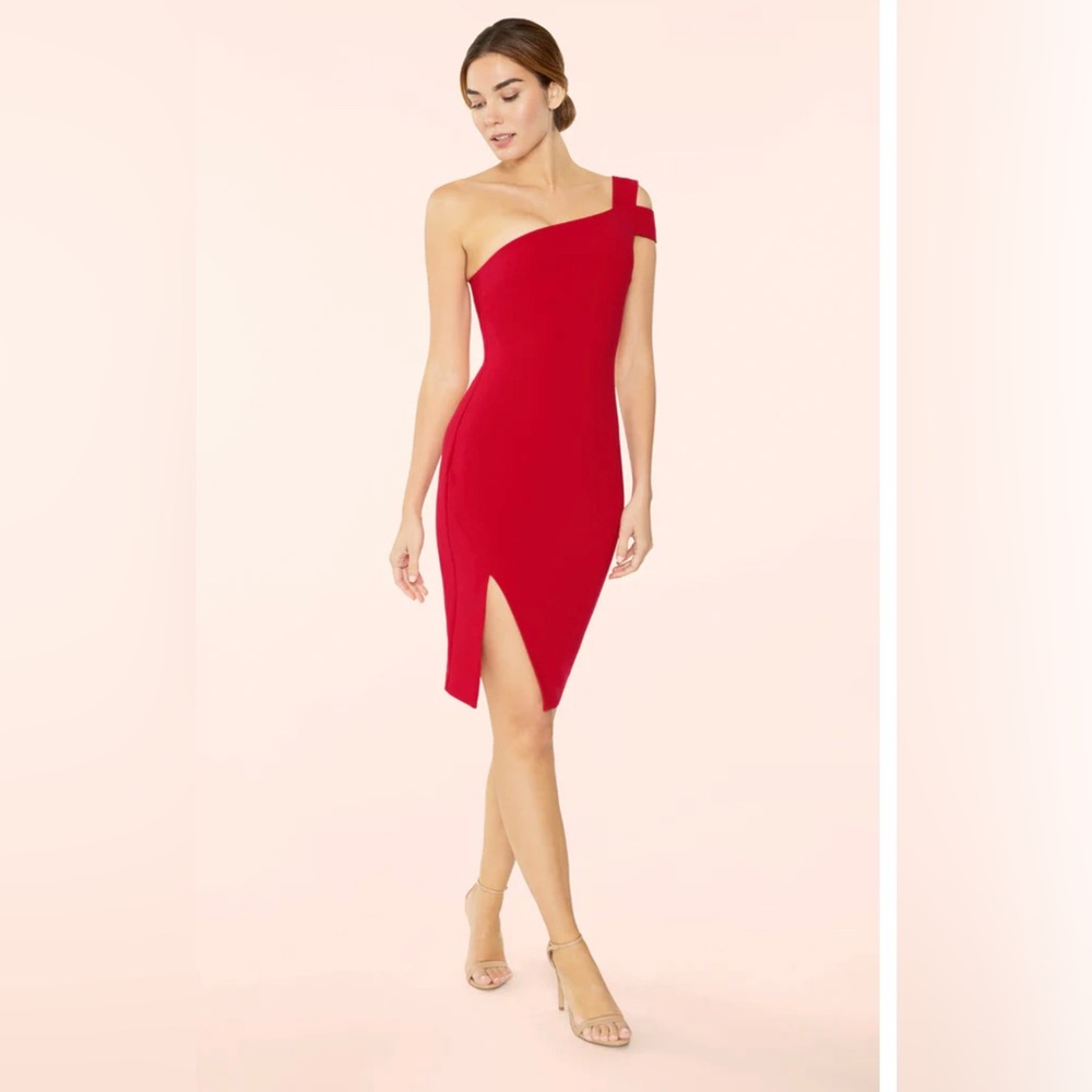 Likely PACKARD DRESS, color Scarlet, size 6